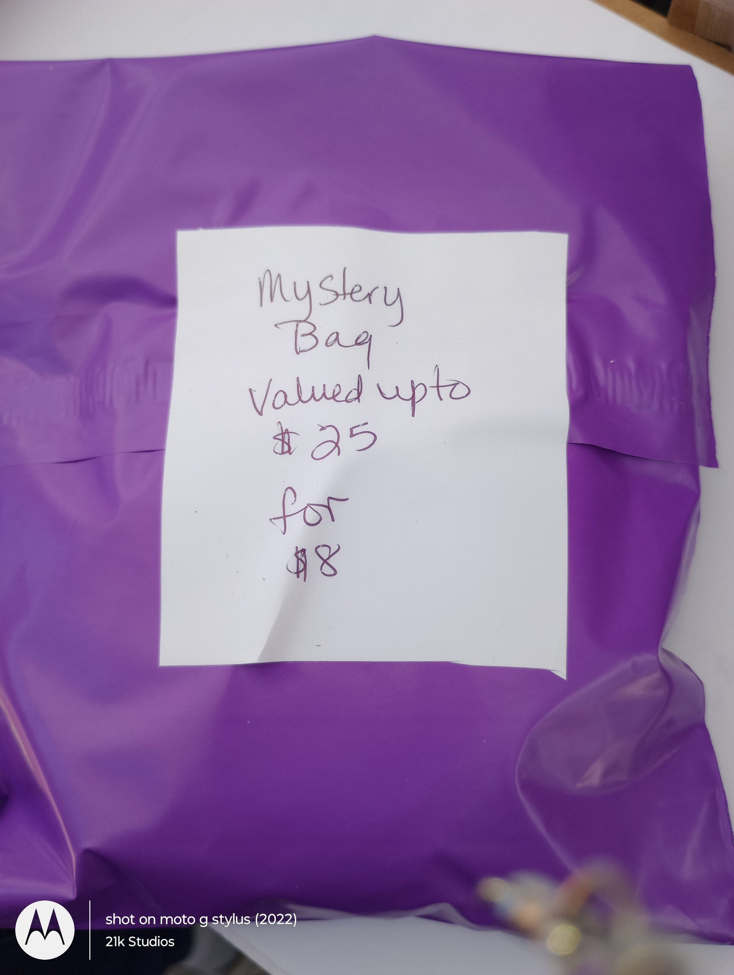 Mystery bags